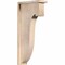 Ekena Millwork Del Monte Smooth Corbel w/Backplate, Douglas Fir, 5 1/2"W x 14"D x 30"H COR06X14X30DEL01SDF - alternate 1